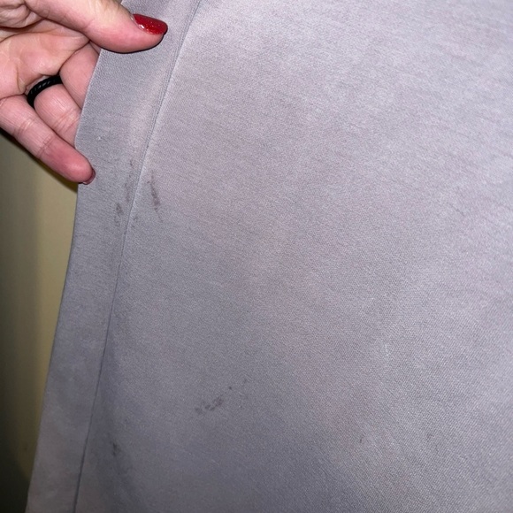 Athleta Seasoft Wide Leg Crop Pants Purple Gray XL - Picture 5 of 7